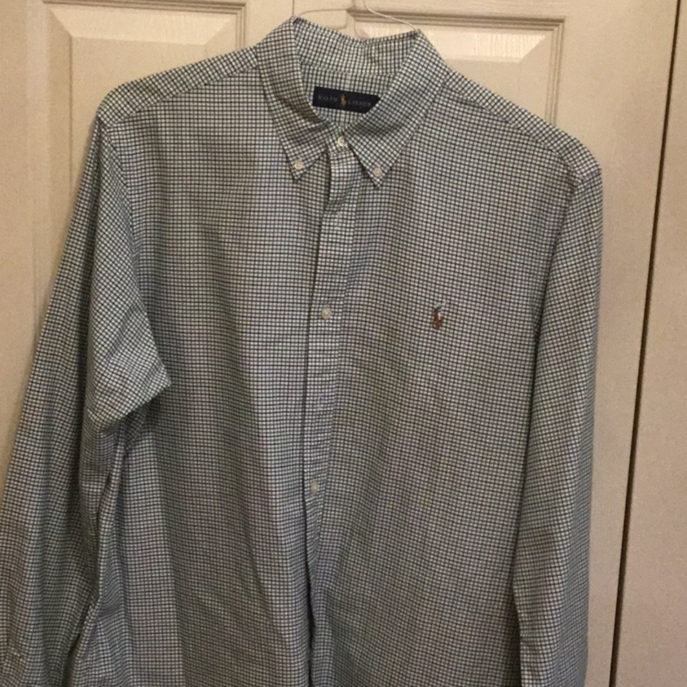 Polo by Ralph Lauren Blue Casual Button Down Shirt